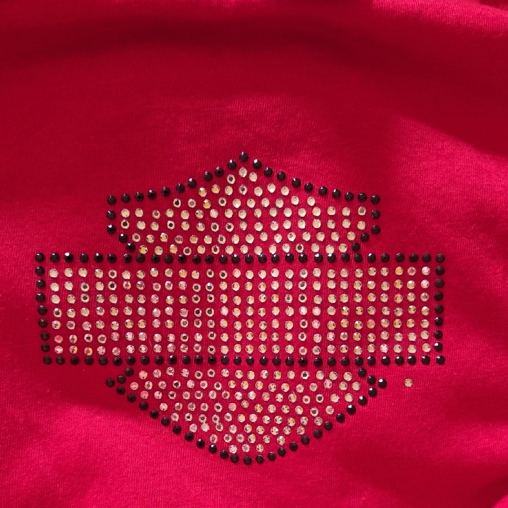 Harley-Davidson Bright Red Short Sleeve Tee - Picture 7 of 7